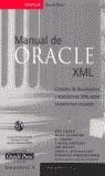 MANUAL DE ORACLE XML | 9788448130343 | AAVV