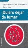 QUIERO DE JAR DE FUMAR | 9788484505136 | RAMON/MARCOS/LUCAS