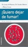 QUIERO DE JAR DE FUMAR | 9788484505136 | RAMON/MARCOS/LUCAS